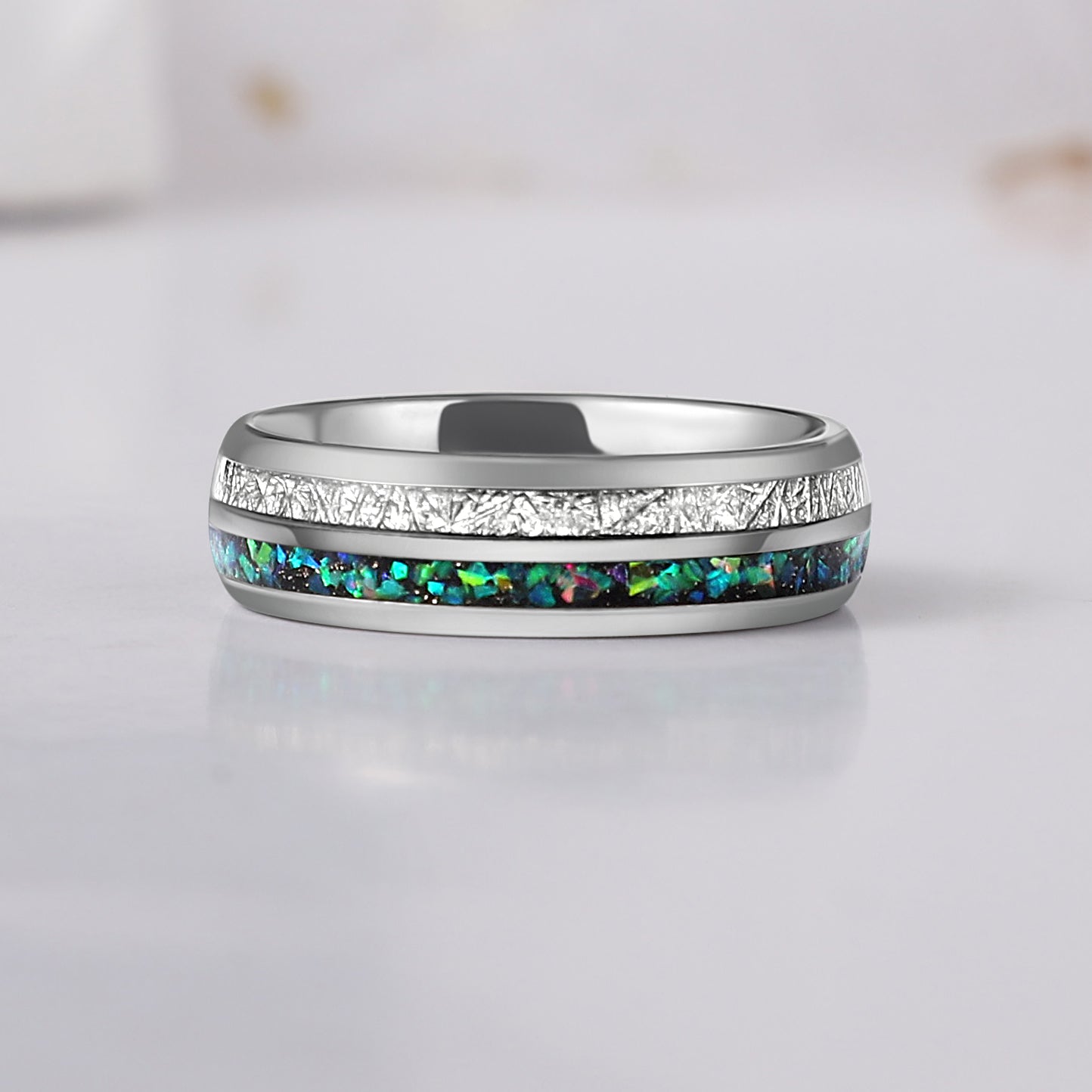 Natural Paraiba 925 Silver Ring for Her